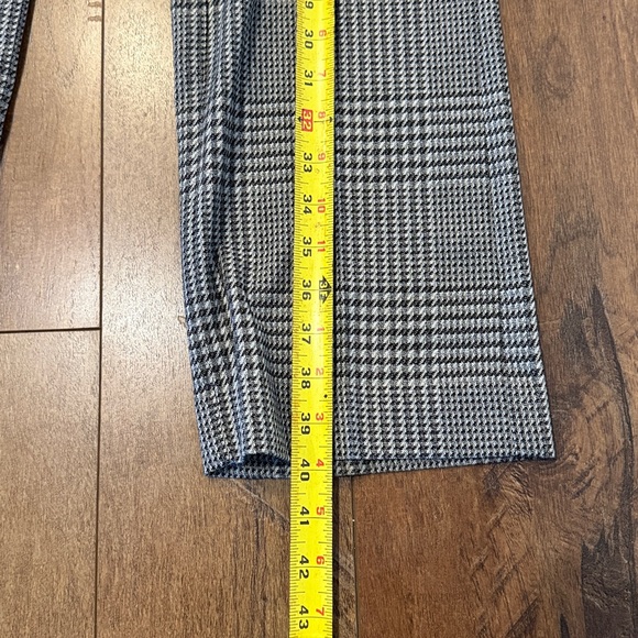 Ann Taylor Factory Black and White Plaid Pantsuit - Picture 3 of 9